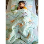 Night Lark® Junior - Dino Safari - Children's Coverless Duvet & Pillowcase Set.